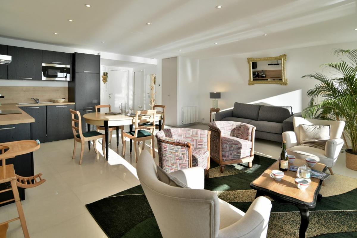 L Ostra 1, Appartement Haut Standing Front De Mer A Cancale Sur Le Port De La Houle Kültér fotó